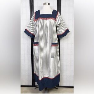 New Krist Gudnason California Embroidered Dress. Size: M